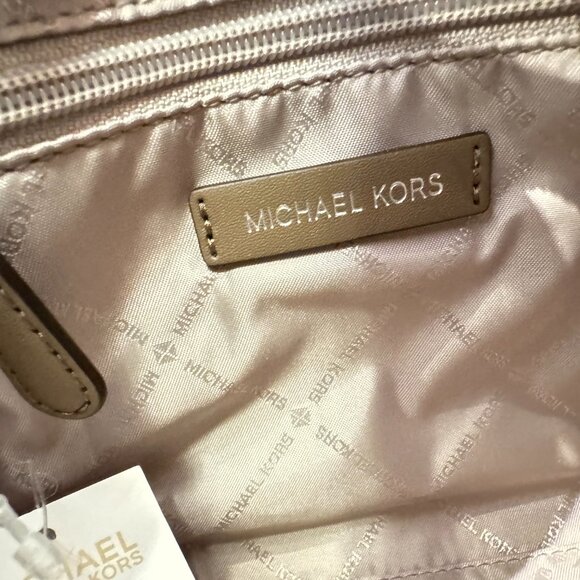 Michael Kors Hamilton Small Satchel Shoulder Bag MK Dust Multi Exotic Embossed - Picture 12 of 14